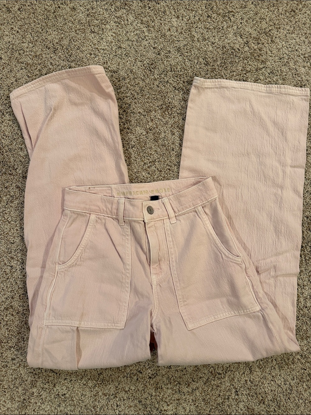 American Eagle Pink Jeans